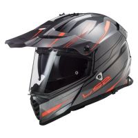 LS2 MX436 PIONEER EVO KNIGHT adventure helma oranžová vel.XS
